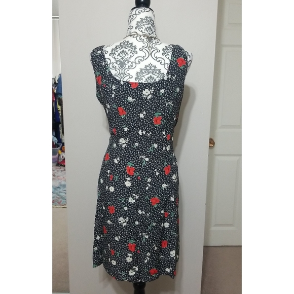 Plum, size 14, floral dress - Picture 5 of 9